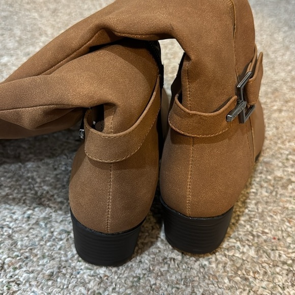 Nautica Womens Minetta Faux Leather Tall Knee-High Boots - Size 7 - Picture 10 of 11